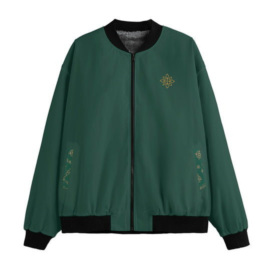 Veste doublée verte