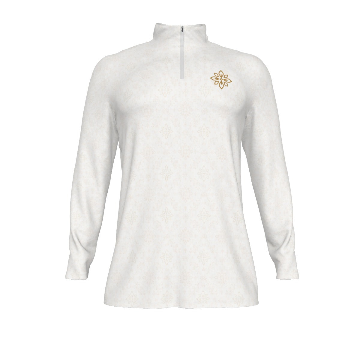 Polo Sport Homme à Col Montant et Demi-Zip | Maille Interlock Premium