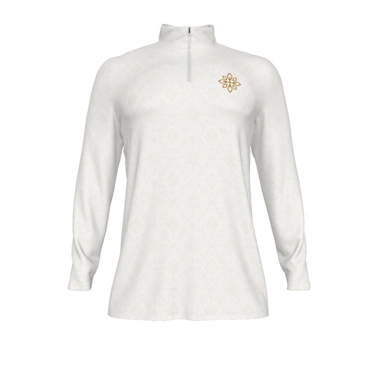 Polo Sport Homme à Col Montant et Demi-Zip | Maille Interlock Premium